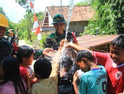 Air Mengalir, Tawa Menggema, Kebahagiaan Anak Gadungsari Bersama TMMD