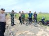 Gowes Pagi Berujung Cek Proyek Aksi Kasdim Sragen Tinjau Pengecoran Jalan TMMD Reguker 128 Kodim Sragen.