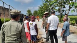 Tinjau Cor Blok TMMD Reg 128, Bupati Sragen Dialog Langsung dengan Warga