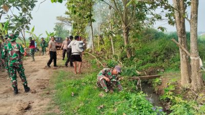Kabut Asap Tebal menyelimuti Lokasi TMMD Reg ke-128 Kodim 0725/Sragen