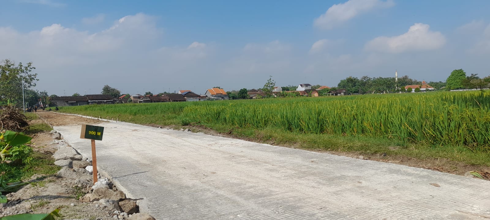 Syukur Mbah Suradi, Jalan Mulus TMMD Kini Permudah Angkut Hasil Panen