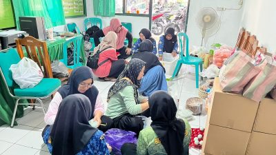 Dibalik Sukses TMMD, Ada Peran Tulus Persit Menyiapkan Kebutuhan Acara