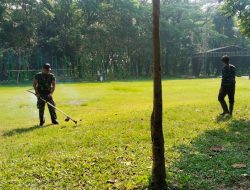 DLH Kab. Sragen Bersinergi dengan Satgas TMMD Reguler ke-128 Kodim 0725/Sragen