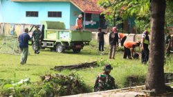 Selokan Bersih, Lingkungan Nyaman, Aksi Nyata TMMD di SDN 2 Plumbungan