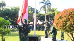 Upacara Bendera 17-an Jadi Momentum Tingkatkan Disiplin dan Jiwa Patriotisme Prajurit Kodim