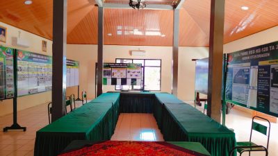 Kotis TMMD di Kantor Desa Puro Jadi Pusat Kendali Pengabdian untuk Masyarakat
