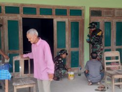 Raut Muka Sumringah Mbah Dirto Martono (65th), Rumahnya Sudah Mulai Tahap Pengecatan