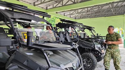 Kendaraan UTV Disiapkan, Hasil TMMD Desa Puro Siap Ditinjau Kasdam Kendaraan UTV Disiapkan, Hasil TMMD Desa Puro Siap Ditinjau Kasdam
