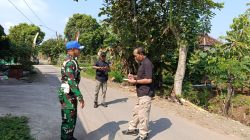 Pastikan Penutupan TMMD Berjalan Aman dan Humanis, Danunit Intel Kodim Sragen Cek Langsung Rute dan Titik Parkir