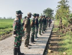 Apel Pagi Jadi Cermin Kesiapan Personel TMMD Reguler ke-128 Kodim 0725/Sragen