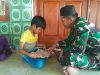 Anggota Satgas TMMD,Mendadak jadi Guru Ngaji