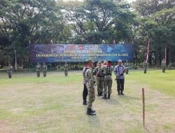 Dandim Pimpin Langsung Gladi Upacara Penutupan TMMD Reg 128 Kodim 0725/Sragen