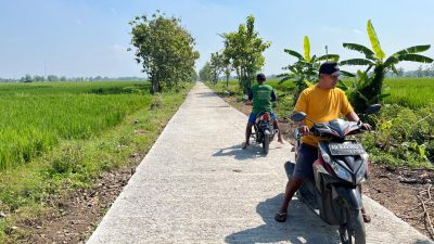 Jalan Bagus Berkat TMMD Walaupun Belum 100%, sudah Bisa Di Rasakan Manfaatnya