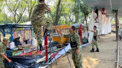 Semangat Tanpa Lelah, Danramil 05/Kedawung Koordinir UMKM Penutupan TMMD