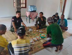 Kenduri Sederhana yang Hangatkan Kedekatan Satgas TMMD dan Warga Desa Puro