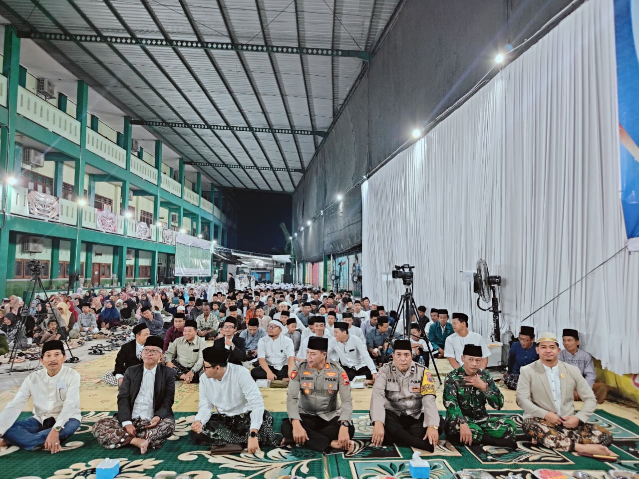 Babinsa Hadiri Haflah Akhirussanah Ponpes Walisongo, Wujud Dukungan TNI bagi Lahirnya Generasi Berakhlak dan Berprestasi