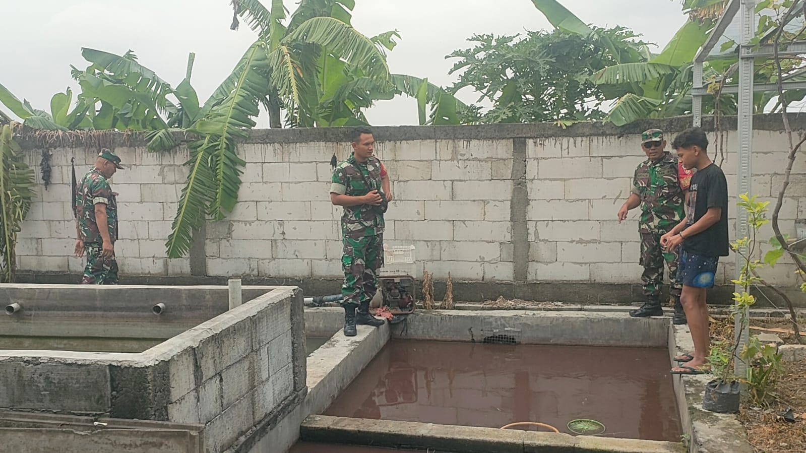 Keamanan Berawal dari Lingkungan, Babinsa dan Bhabinkamtibmas Ajak Ketua RT Perkuat Kebersamaan