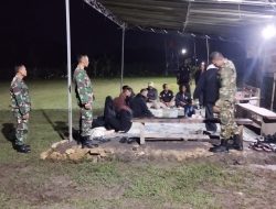 TNI Hadir! Koramil 12/Gesi Perketat Pengamanan Lewat Patroli Keliling