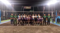 Danramil 16/Miri Buka Turnamen Voli Danramil Cup I, Kobarkan Semangat Sportivitas dan Persaudaraan