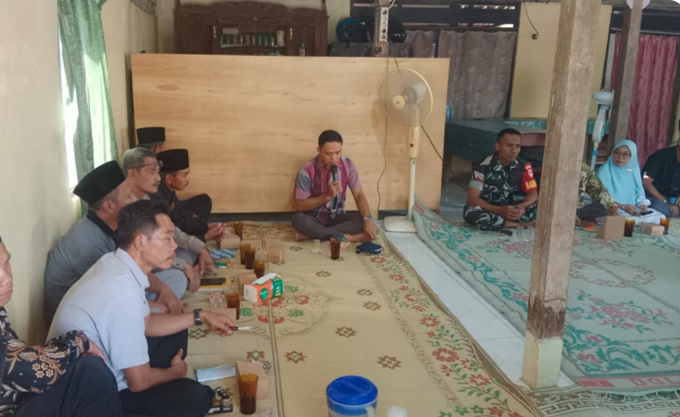 Merajut Kebersamaan, Babinsa Miri dan Perangkat Desa Bahas Masa Depan Wilayah
