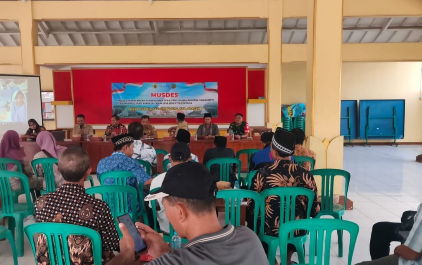 Babinsa Kawal MUsdes RKPDes 2027, Wujudkan Pembangunan Desa Tepat Sasaran