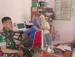 Cegah Stunting, Babinsa Jenar Turun Langsung Data Balita di Posyandu Ngepringan