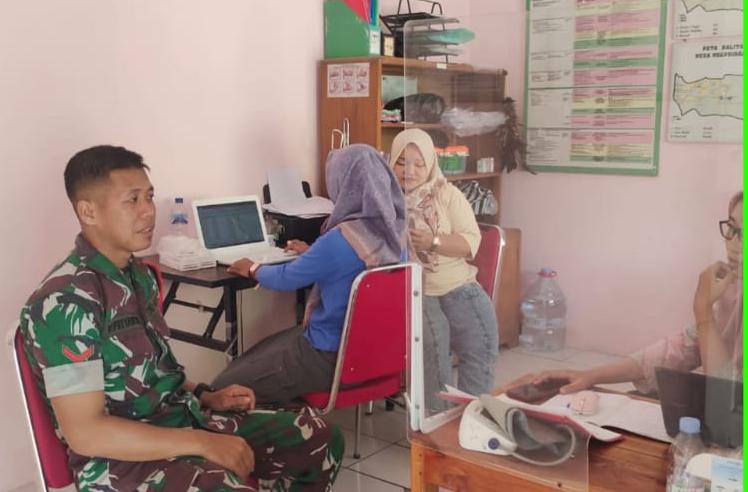 Cegah Stunting, Babinsa Jenar Turun Langsung Data Balita di Posyandu Ngepringan