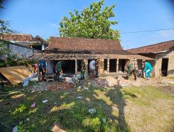 Senyum Sumringah Sumino, Apresiasi Bantuan Babinsa