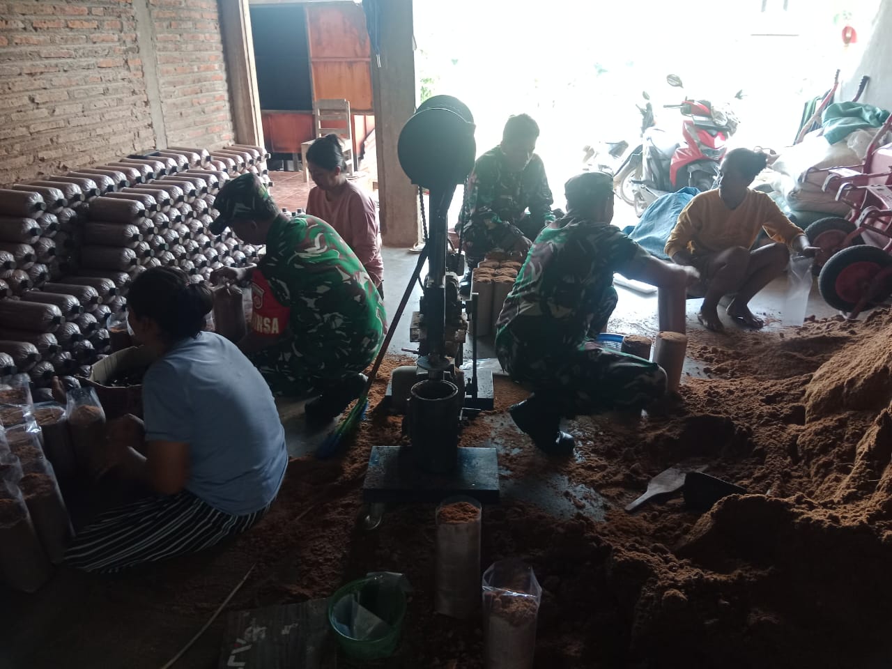 Suntikan Semangat dari Babinsa, Mengubah Potensi Jamur Jadi Penggerak Ekonomi Desa