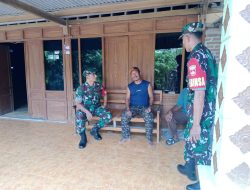 Satu Kelalaian Bisa Berujung Musibah, Babinsa Gencarkan Imbauan Waspada Kebakaran