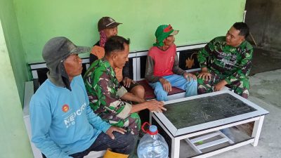 Satu Obrolan Seribu Manfaat, Serma Hariono Serap Aspirasi Warga