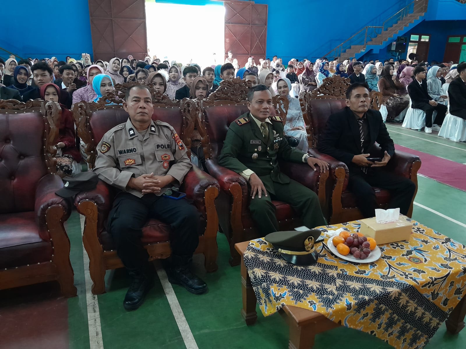 Pesan Danramil Gemolong untuk Lulusan SMPN 3 Gemolong : Gapai Mimpi Tanpa Lupa Jati Diri