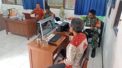 Data Akurat Langkah Tepat ! Babinsa Poleng Siapkan Strategi Hadapi Musim Kemarau