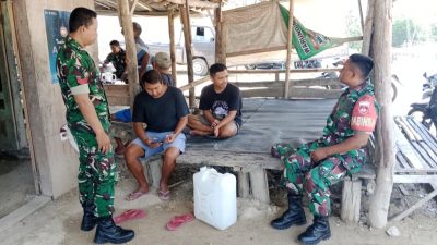 Tak Menunggu Laporan, Babinsa Gesi Jemput Bola Gali Informasi dari Warga