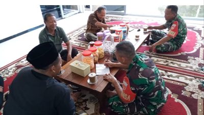 Validasi Data, Kunci Sinergi Koramil Karangmalang dengan Tokoh Agama