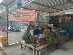 Secangkir Kopi Seratus Solusi,  Cara Unik Babinsa Serap Aspirasi Warga