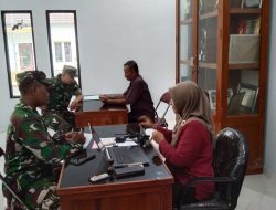 Babinsa Gesi Cek Data Penerima Bantuan, Pastikan Tak Salah Sasaran