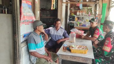 Dari Rumah Ketua RT, Babinsa Jenar Perkuat Komunikasi