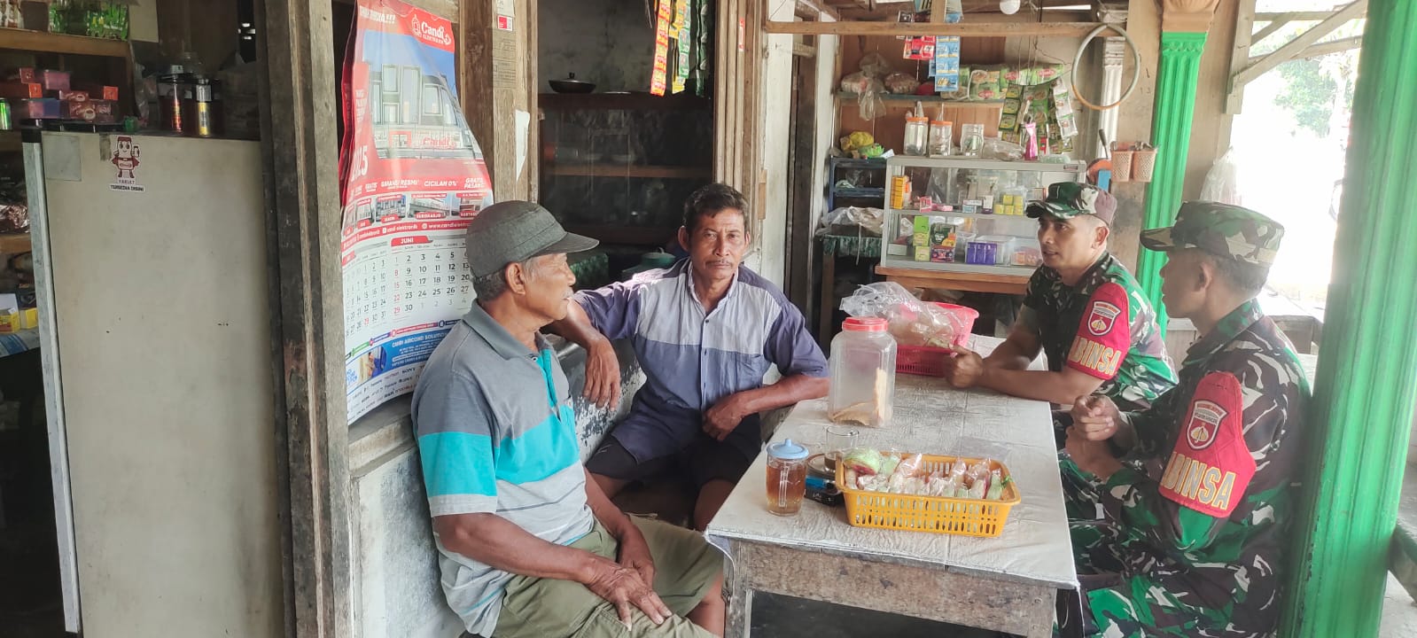 Dari Rumah Ketua RT, Babinsa Jenar Perkuat Komunikasi