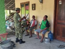 Dari Tumpukan Barang Bekas Jadi Emas, Babinsa Hadir Beri Dukungan untuk UMKM Rongsok