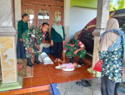 Senyum Balita, Semangat Babinsa Mengawal Generasi Bangsa