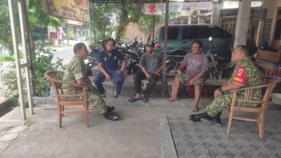 Tak Hanya Mengawasi Wilayah, Babinsa Hadir Mendengar Suara Warga