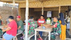 Warung Kopi Jadi Pos Informasi, Serka Darmadi Serap Aspirasi dan Pantau Kondisi Wilayah
