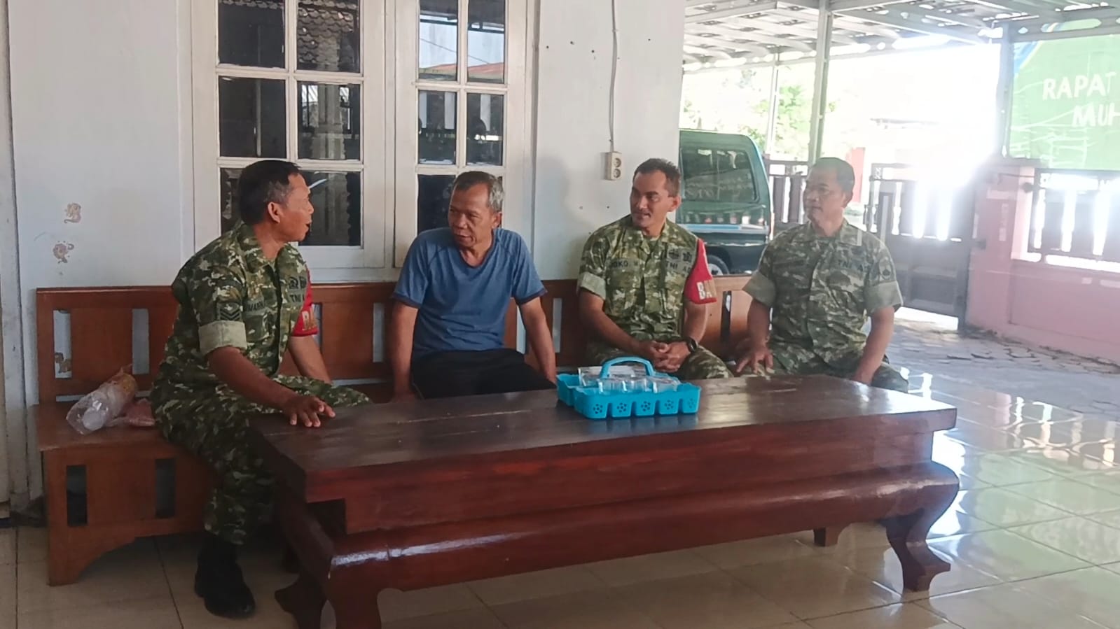 Secercah Harapan di Balik Obrolan Babinsa dan Tokoh Masyarakat
