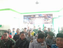 Demam Piala Dunia Satukan TNI dan Warga, Koramil Jajaran Kodim Sragen Dipadati Penonton Nobar