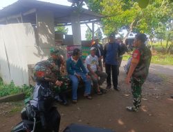 Babinsa  Ingatkan Warga Siaga Hadapi Musim Kemarau