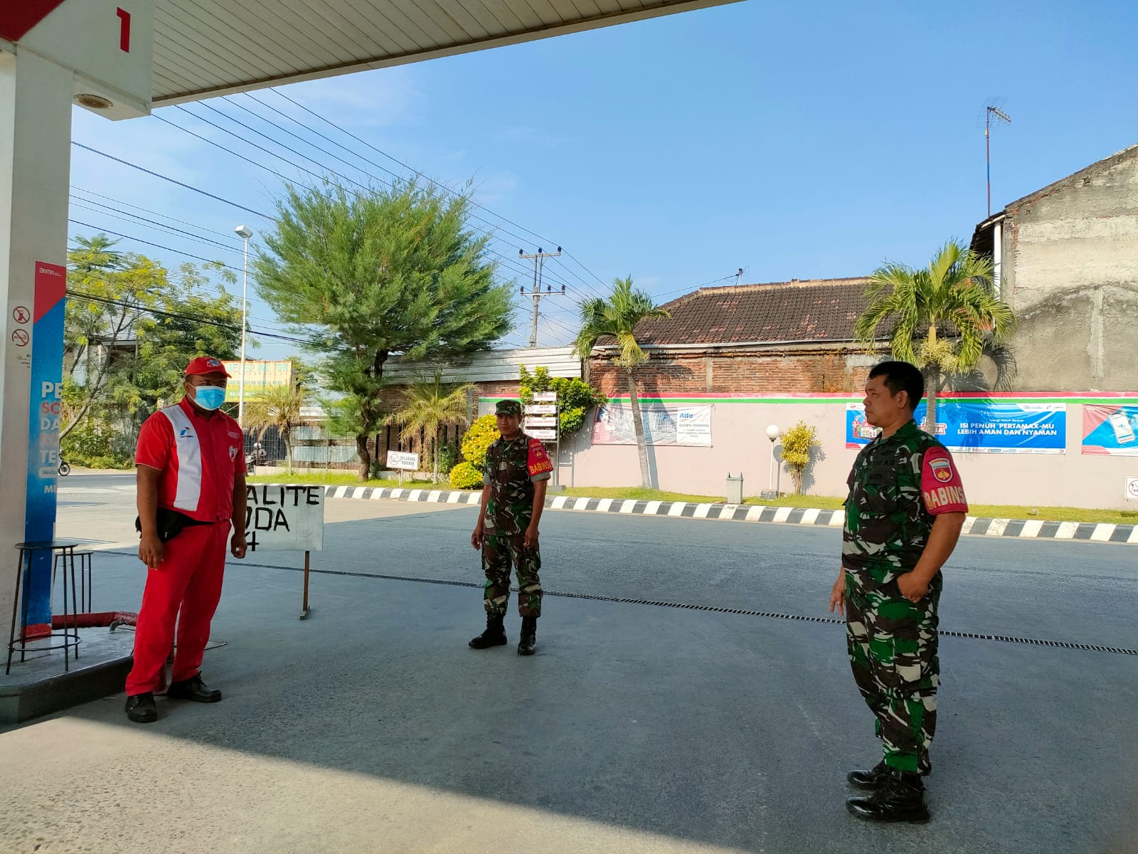 Patroli Rutin, Bati Koramil 11/Jenar Perkuat Deteksi Dini Gangguan Kamtibmas