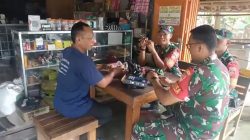 Dari Warung Kelontong, Babinsa Miri Merawat Kepercayaan Warga