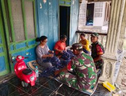 Babinsa Datangi Perajin Daster, Dorong UMKM Desa Majenang Naik Kelas