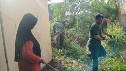 Gotong Royong Tak Boleh Padam, Babinsa Pimpin Aksi Bersih Desa Nganti